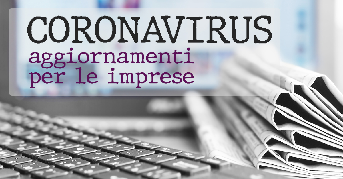 Coronavirus: la digitalizzazione a supporto di cittadini e imprese