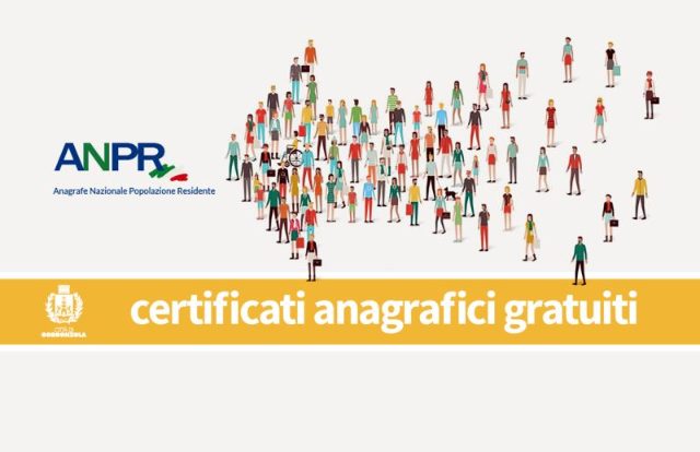ANPR Certificati Anagrafici online e gratuiti per i cittadini